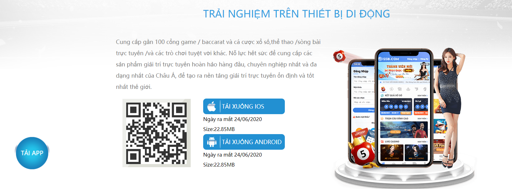 123B Mobile App: Sự thuận tiện và hấp dẫn của cược trên điện thoại di động