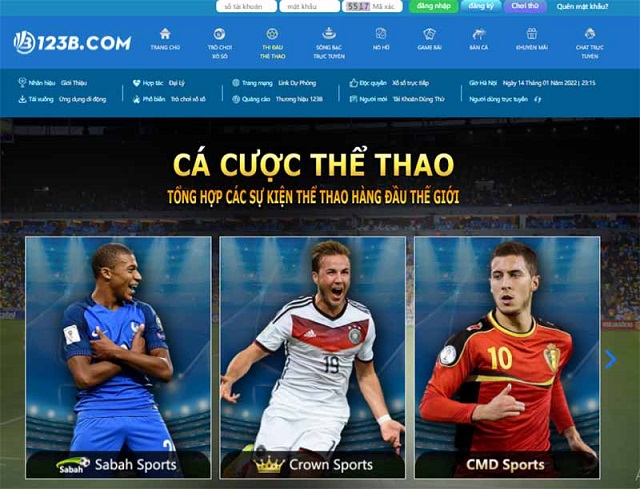 Khám Phá 123B Sportsbook: Nơi Đa Dạng Thể Thao và Cá Cược Hấp Dẫn Tới Từng Trận Đấu