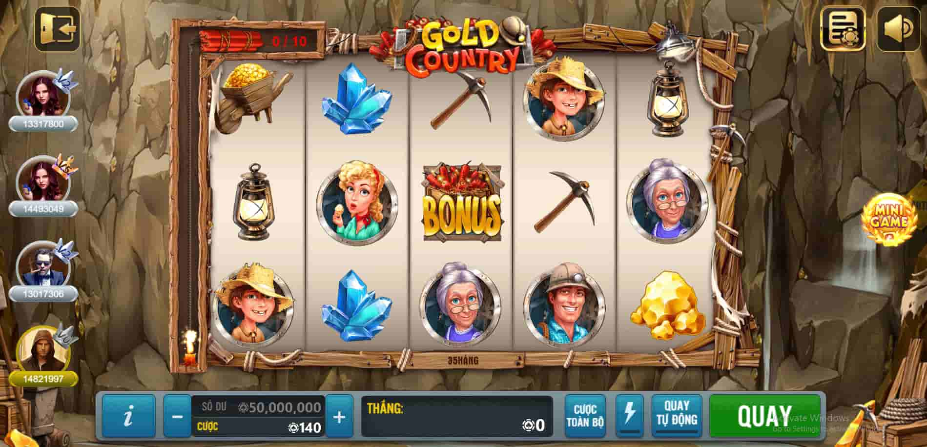 123B Gold Country - Sự Lựa Chọn Hoàn Hảo Cho Người Yêu Slot